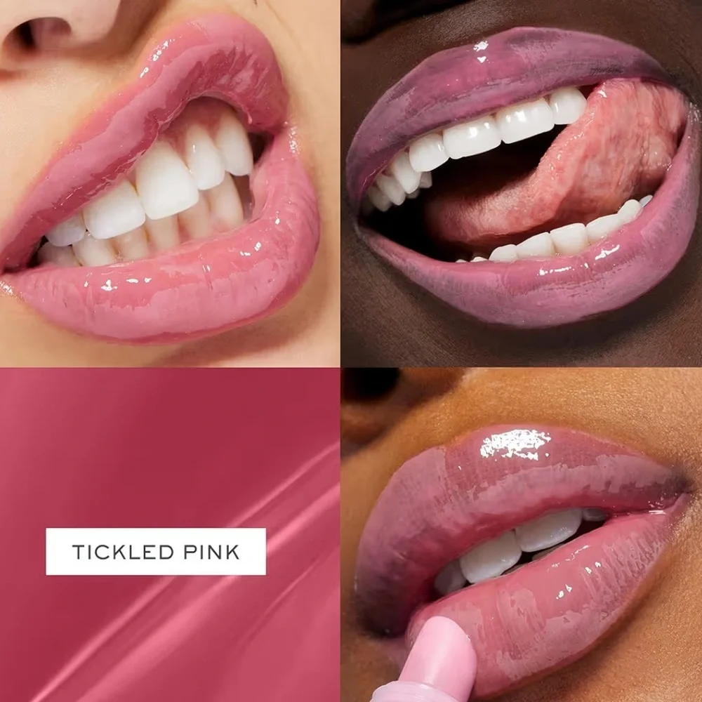 Lancome 08 Tickled Pink: creamy dusty rose Full SIZE Juicy Tube Lip gloss
